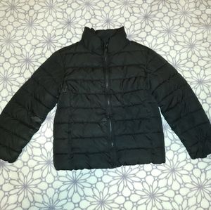 Girls Black puffer jacket